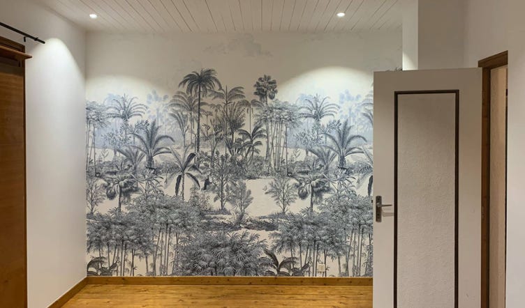pose de tapisserie et peinture de finition &laquo;r&eacute;novation&raquo;